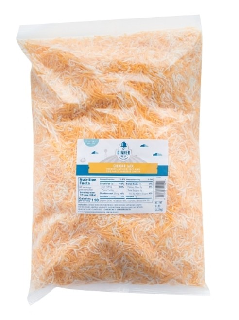 Shredded Cheddar/Jack Cheese - 5lb
