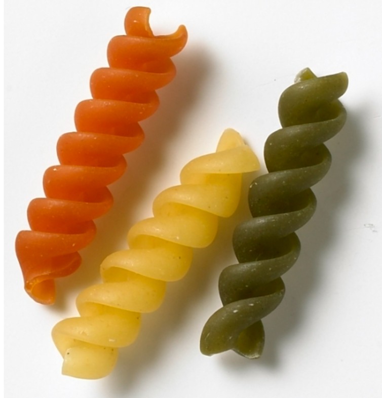 Pasta - Rainbow Rotini - 10lb