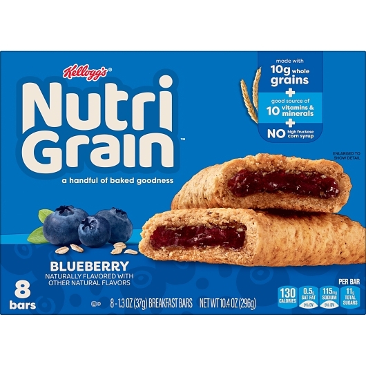 Blueberry Nutri-Grain Bars - 96/1.3 oz