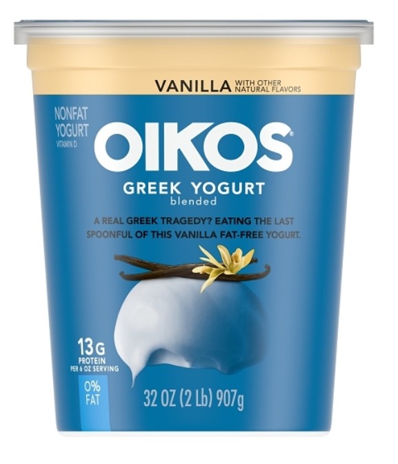 Yogurt - Greek NF Van - 6/32oz