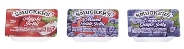 Assorted Jelly Cups - 200/0.5 oz