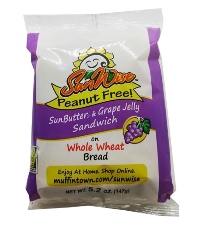 Sunbutter & Grape Jelly Sandwich - 96ct