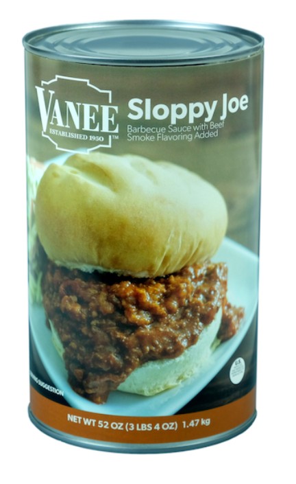 Sloppy Joe - Can - 6/52oz