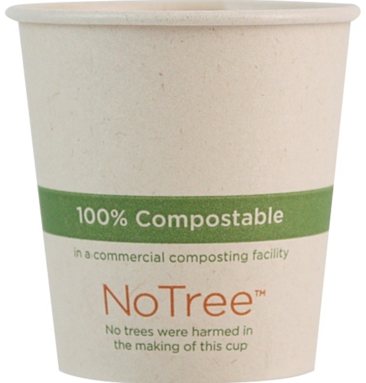 4oz Sugarcane Hot Cups - 1000ct