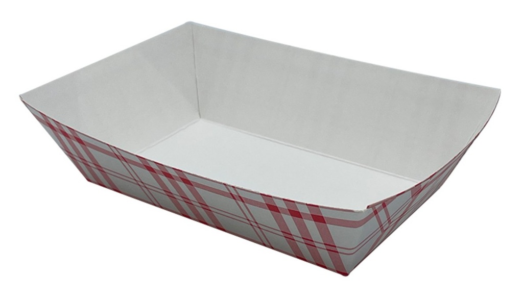 2lb Paper Food Trays - 4/250ct
