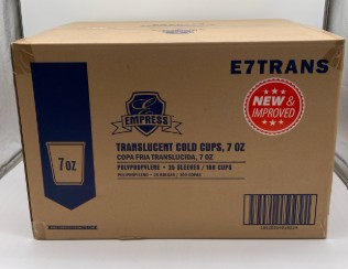 Plastic - Cup - Trans 7oz - 25/100ct