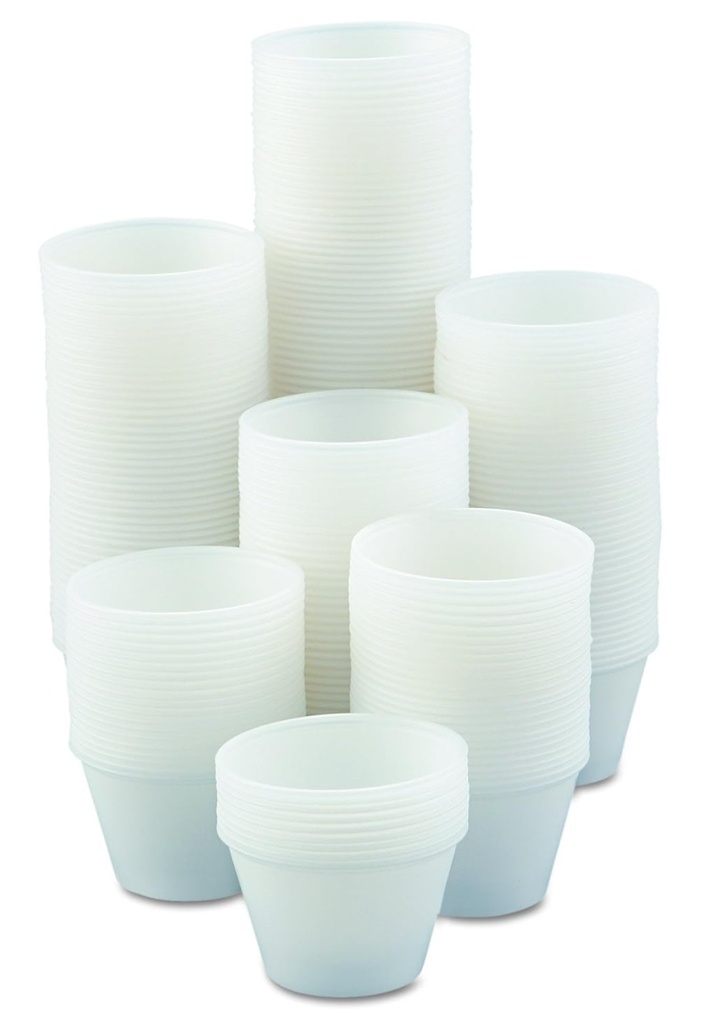 4oz Plastic Portion Cups - 2500ct
