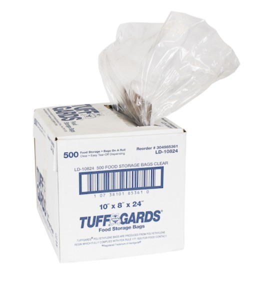 Food Storage Bag - 10x8x24 - 500ct