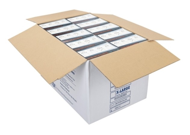 Medium Powder Free Latex Gloves - 10/100ct