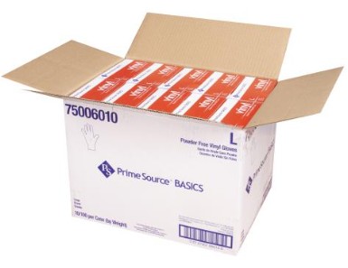 Large Vinyl Gloves - 10/100ct