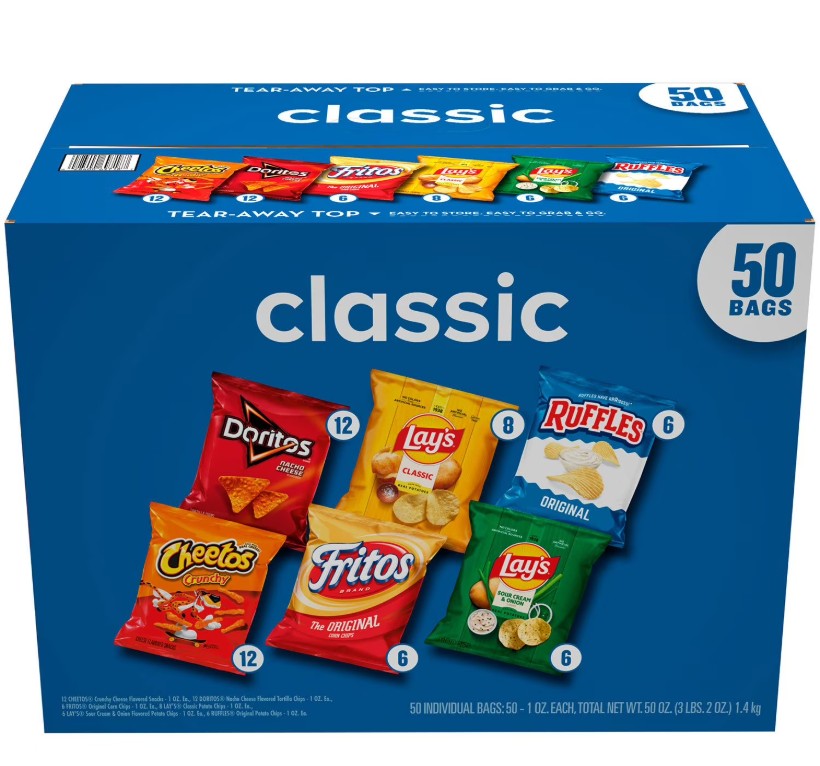 Individual Chips - Variety - 50ct