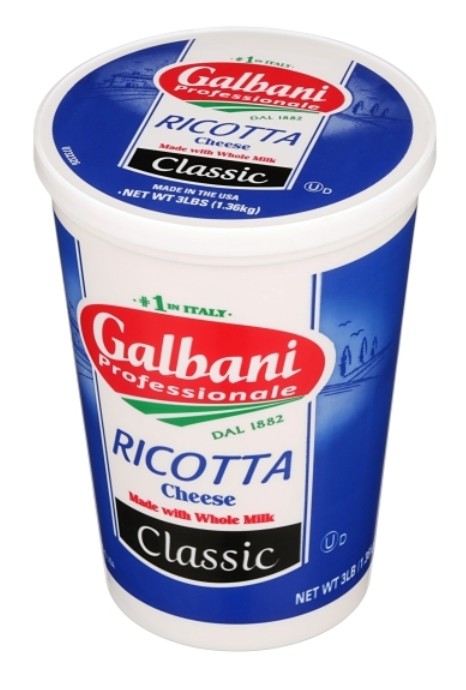 Ricotta Cheese - 3lb
