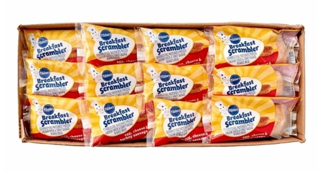 Turkey Sausage, Cheese, & Egg Scrambler - 72/3.28 oz