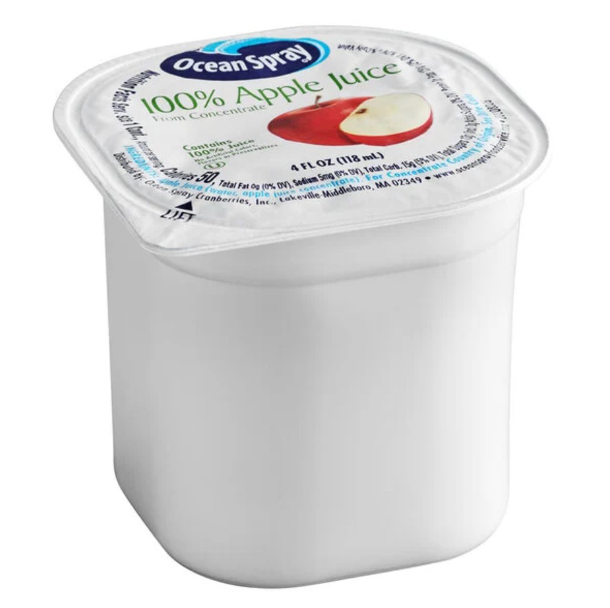 Apple Juice Cups - 48/4oz