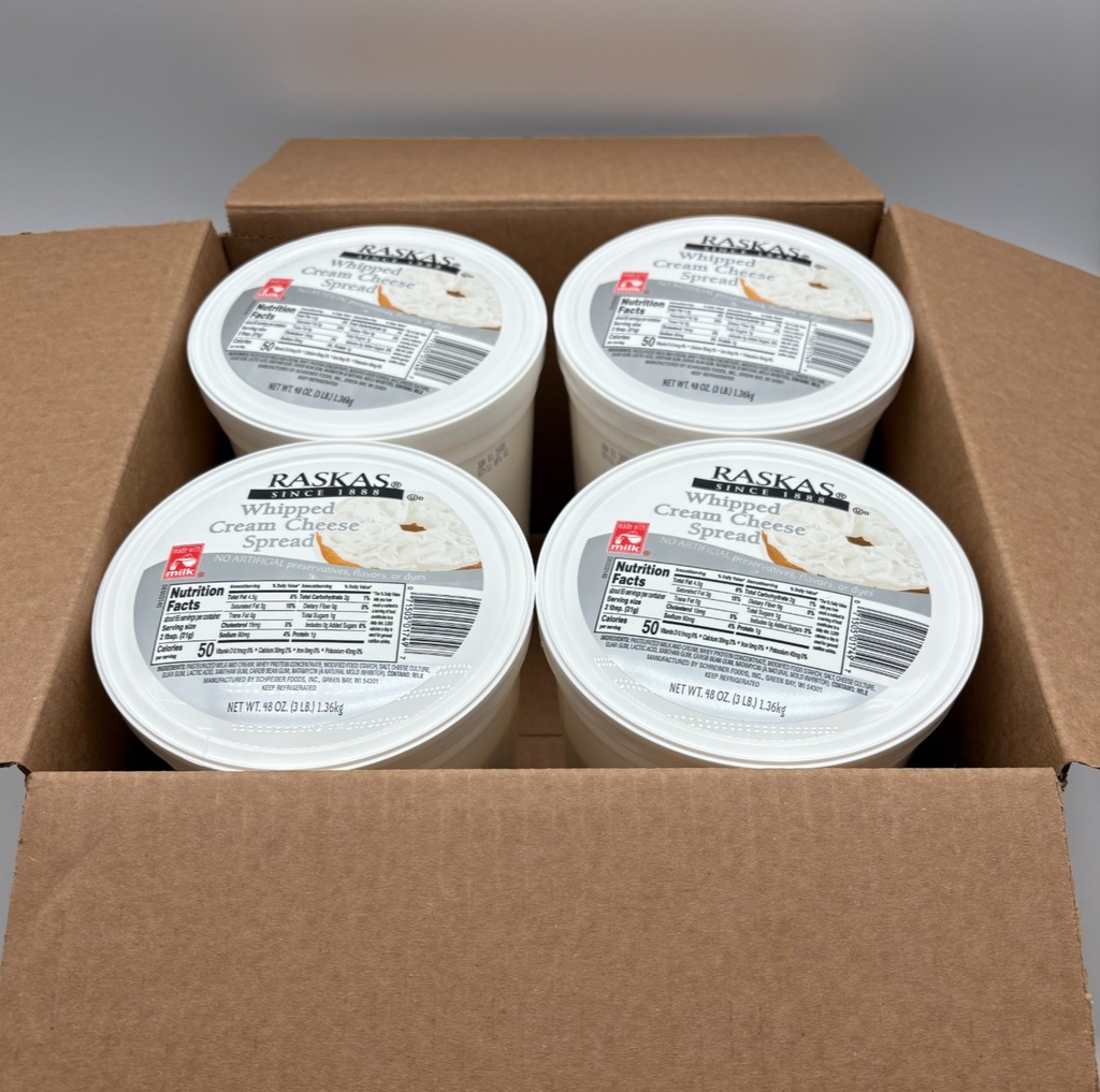 Whipped Cream Cheese - 4/3lb