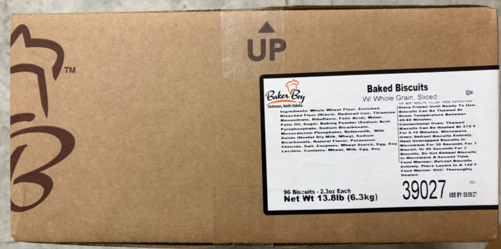 NEWSLETTER SPECIAL - WG Biscuits - 96/2.3oz