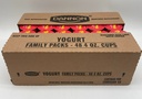 NF Strawberry/Banana Yogurt Cups - 48/4oz