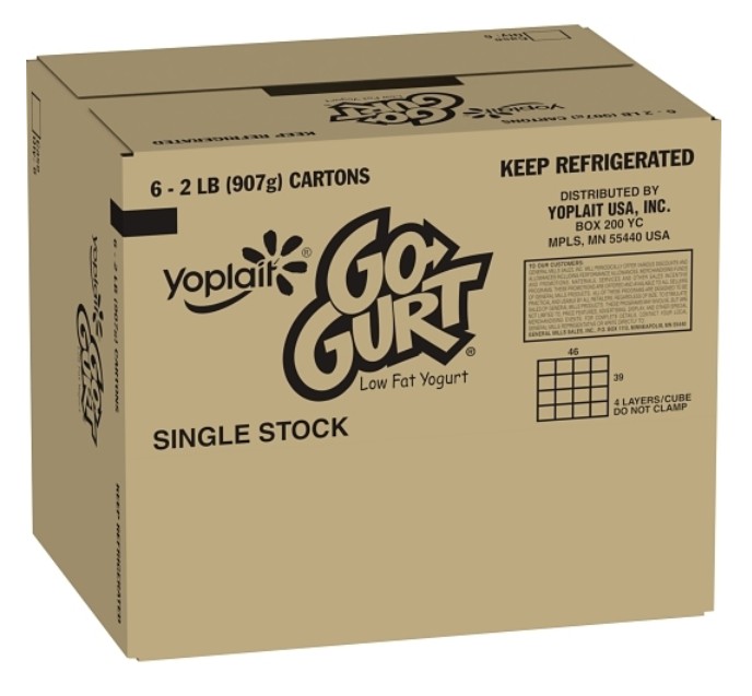 GoGurt Simply Strawberry - 96/2oz