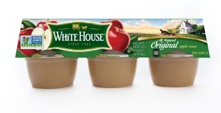 Sweetened Applesauce Cups - 72/4oz