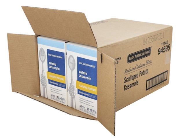 Dehydrated Scalloped Potatoes - 6/2.25 lb