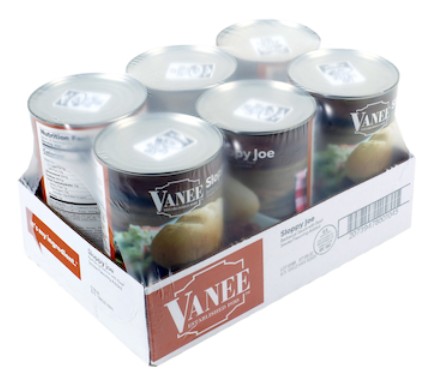 Sloppy Joe - Can - 6/52oz