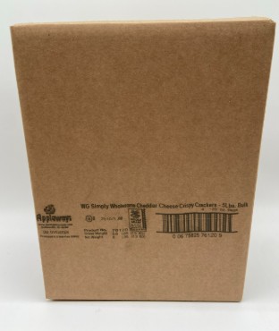 WG Cheese (It) Crackers - 5lb