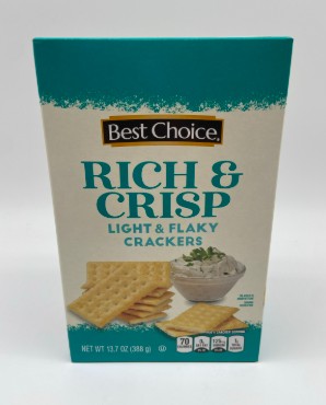 Rich & Crisp Crackers - 16oz