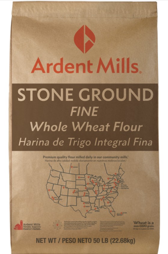 Fine Whole Wheat Flour - 50lb