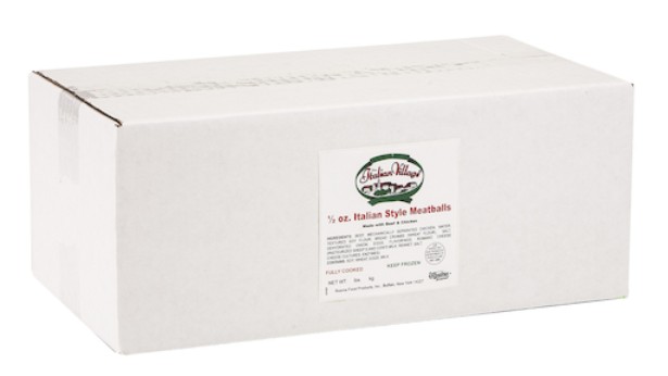 Chicken and Beef Meatballs - .5oz - 2/5lb