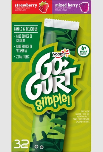 [1319] GoGurt Variety - 32/2oz