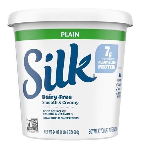 [1330] Plain Soy Yogurt - 6/24oz