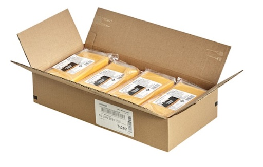 [1515] Sliced Cheddar Cheese - 8/1.5lb