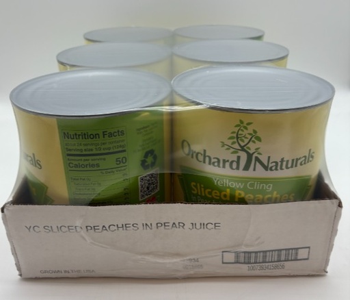 [2275] Sliced Peaches In Juice - 6/10