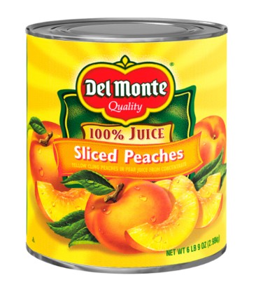 [2275.1] Sliced Peaches In Juice - #10