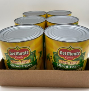 [2300] Sliced Pears In Juice - 6/10