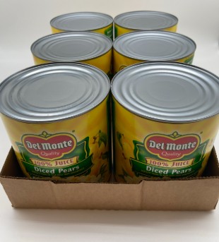 [2310] Diced Pears In Juice - 6/10