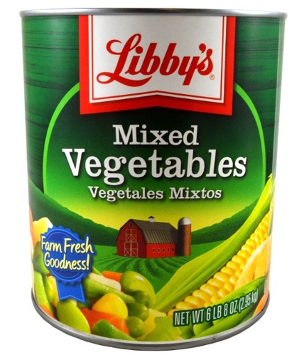 [3225.1] Mixed Vegetables - #10