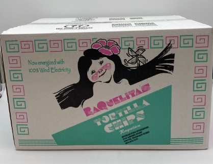 [3810] Raquelitas Round Corn Chips - 6lb