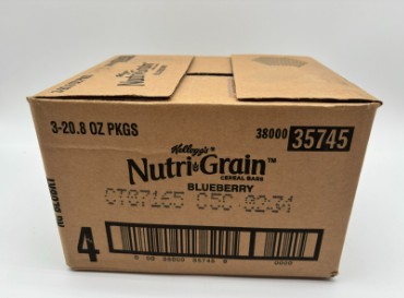 [5523] Blueberry Nutri-Grain Bars - 96/1.3 oz