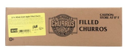 [5740] WG Apple Filled Churros - 100/1.9 oz
