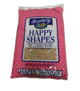 [6078] Cereal - Happy Shapes - 4/35oz