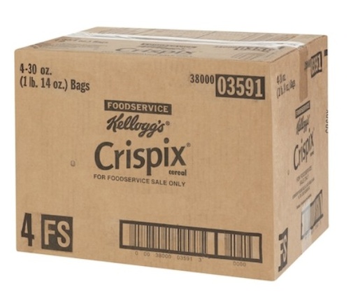 [6118] Cereal - Crispix - 4/30oz