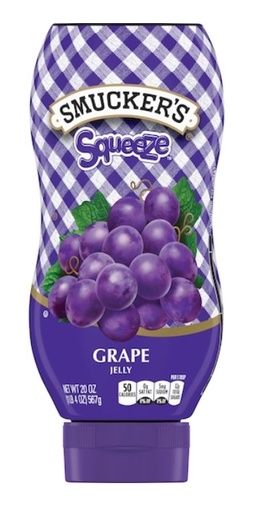 [6605.1] Grape Jelly Squeeze Bottle - 20oz