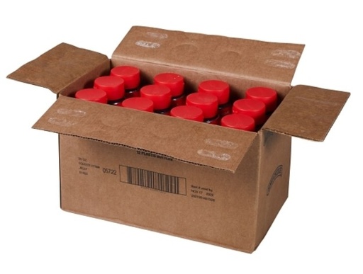 [6606] Strawberry Jelly Squeeze Bottles - 12/20oz