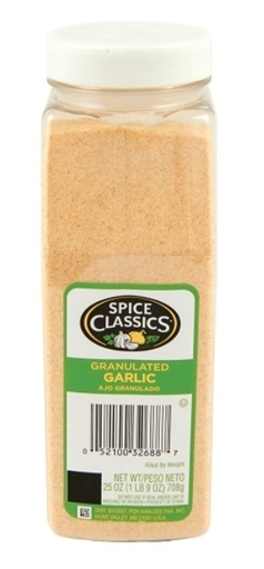[7182] Granulated Garlic - 25oz
