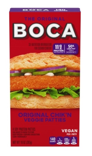 [7462.1] Meat Alt. Chicken Patty - 10oz