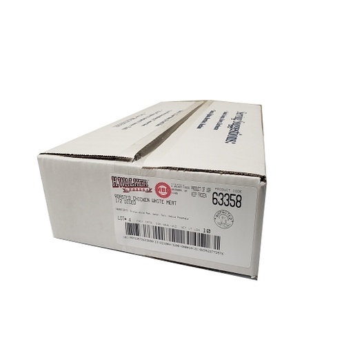 [7722] Diced White Chicken - 10lb