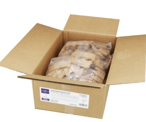 [8012] BBQ Pork Rib Patty - 100/2.5 oz