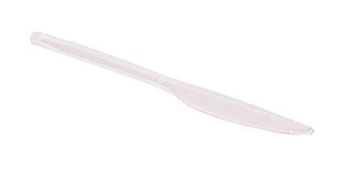[8610] Medium Plastic Knife - 1000ct