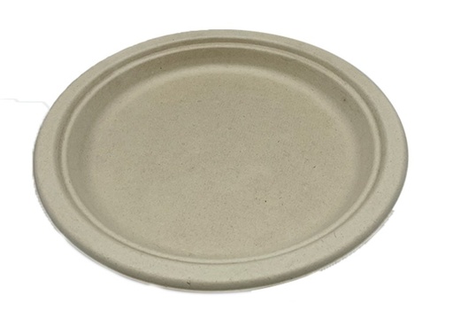 [8803] 9" Heavy Fiber Plates - 500ct